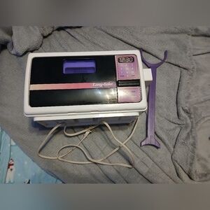 Purple and White Kids Baking Oven